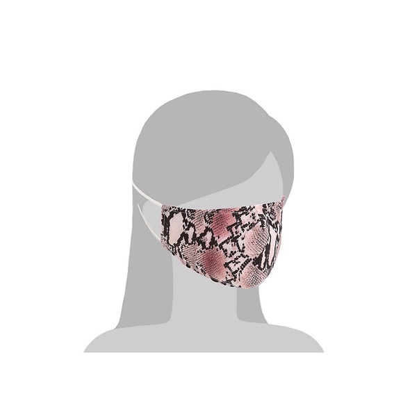 MARCUS ADULT REUSABLE PINK SNAKE FACE MASK 2 PACK - Picture 2 of 7
